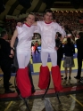 Kacper i Roger w narodowych wdziankach na meczu eliminacji do ME2010 piłkarzy ręcznych - Olsztyn2009

zwróć uwagę na ich kopytka